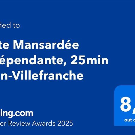 Suite Mansardee Independante, 25Min Lyon-Villefranche Chazay-d'Azergues Εξωτερικό φωτογραφία